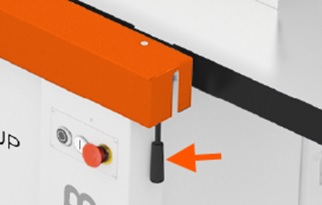 Dżwignia regulacyjna